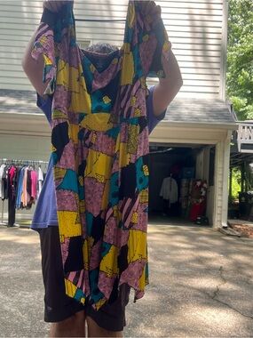 Sally A Nightmare Before Christmas Plus size Costume sz3 w/wig,gloves,jewelry